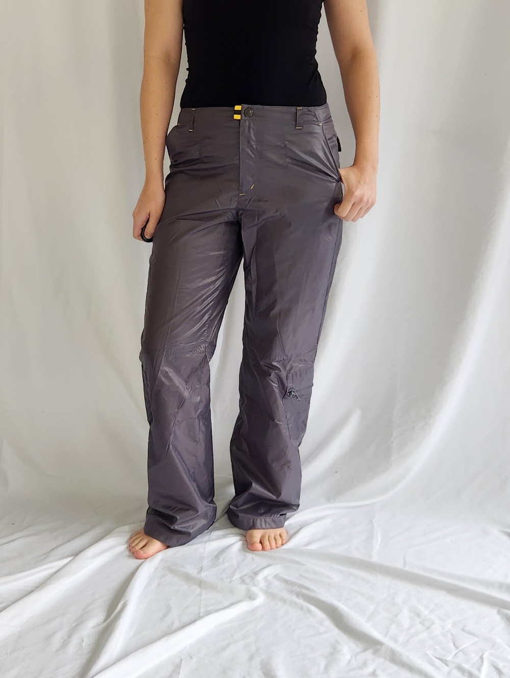Y2K Gray Windpants